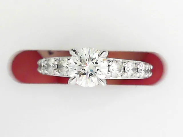 Diamond Engagement Ring FIRE POLISH DIAMONDS Rings