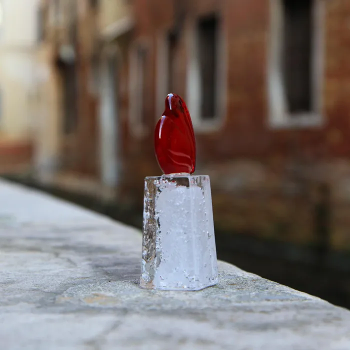 MuranoVItrum Necklaces Heart of Ice Tower Love of Venice Murano Glass MuranoVItrum Necklaces Heart of Ice Tower Love of Venice Murano Glass