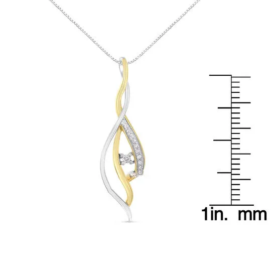 JMS always Original Espira 10K TwoTone Gold 110ct TDW Diamond Cascade Pendant Necklace IJ I1I2 Necklaces JMS always Original Espira 10K TwoTone Gold 110ct TDW Diamond Cascade Pendant Necklace IJ I1I2 Necklaces