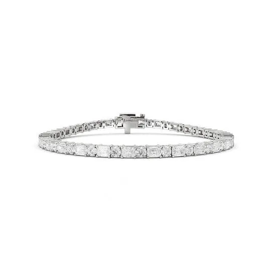 JMS always Original GROWN GORGEOUS BEAUTIFUL BRACELET 14KW 800 CTW RD CERTIFIED F VS2 Bracelets