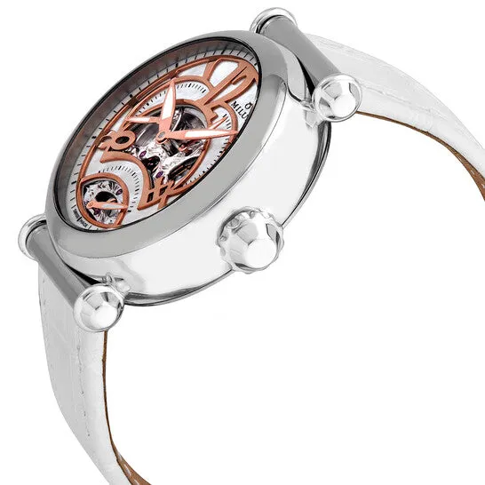 JMS always Watches Original Milus Merea Mother of Pearl Dial Automatic TriRetrograde Ladies Watch MER300