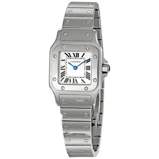 Original Cartier Santos de Cartier Guilloche Roman Dial Ladies Watch W20056D6 JMS always Watches
