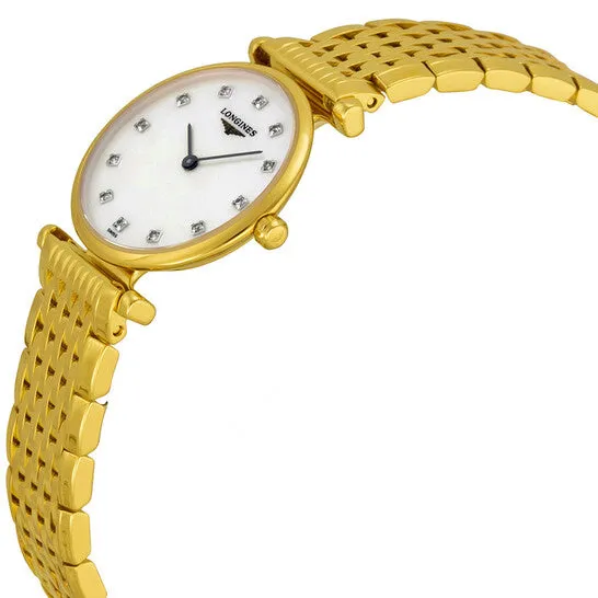 Original Longines La Grande Classique Mother of Pearl Diamond Ladies Watch L42092878 JMS always Watches
