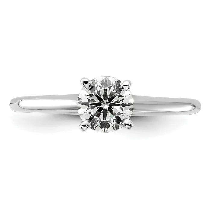 Rings Goldia 14k White Gold 34 Ct Lab Grown Diamond VS F Round Solitaire Engagement Ring