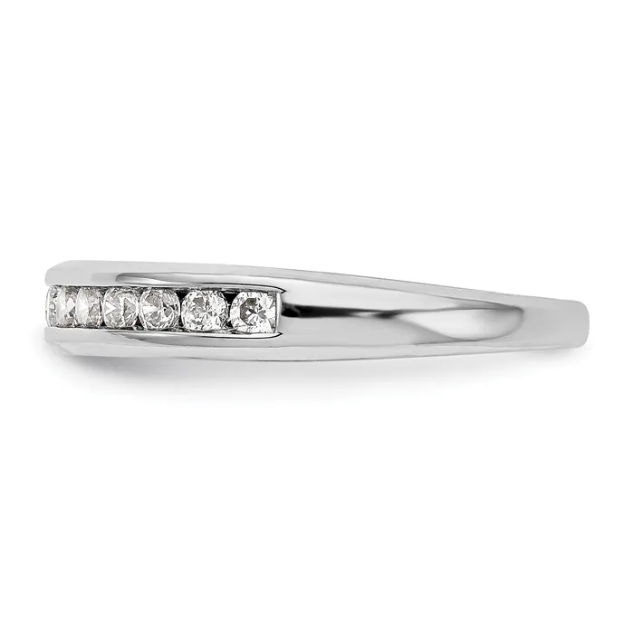 Rings Goldia 14K White Gold Lab Grown Diamond VSSI FGH Wedding Band Ring