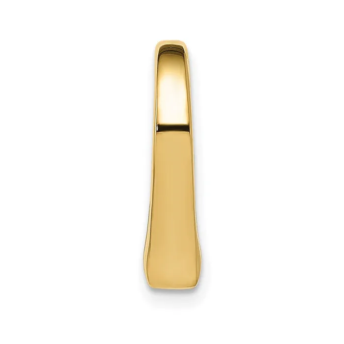 14K Polished Heart Chain Slide TreasureFineJewelers Necklaces