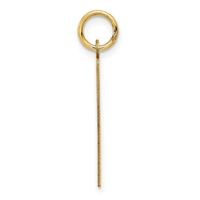 14k Yellow Gold Sunday the First Day Calendar Pendant TreasureFineJewelers Necklaces