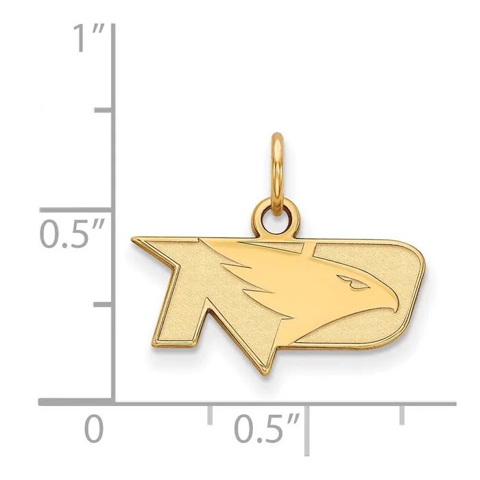 14K Yellow Gold University of North Dakota XS Pendant TreasureFineJewelers Necklaces