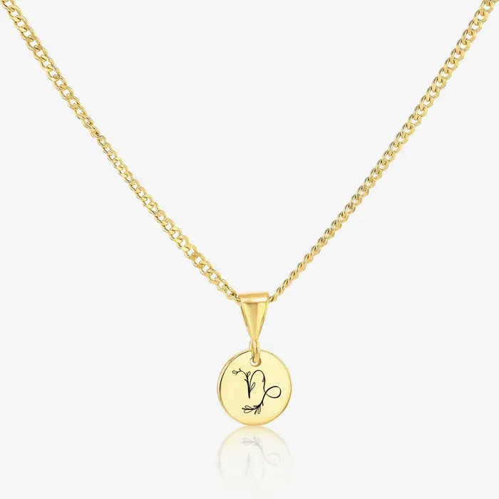 Capricorn Zodiac Sign Pendant Necklace 14K 925 Gold Vermeil Ema Jewels Necklaces Capricorn Zodiac Sign Pendant Necklace 14K 925 Gold Vermeil Ema Jewels Necklaces