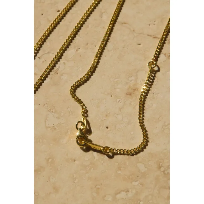 Capricorn Zodiac Sign Pendant Necklace 14K 925 Gold Vermeil Ema Jewels Necklaces