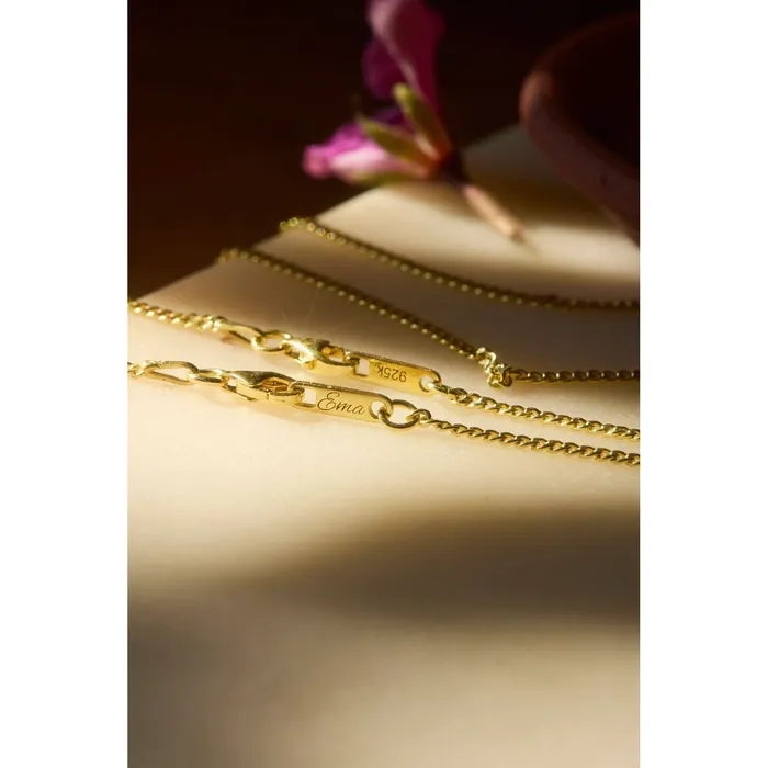 Ema Jewels Necklaces Scorpio Zodiac Sign Pendant Necklace 14K 925 Gold Vermeil