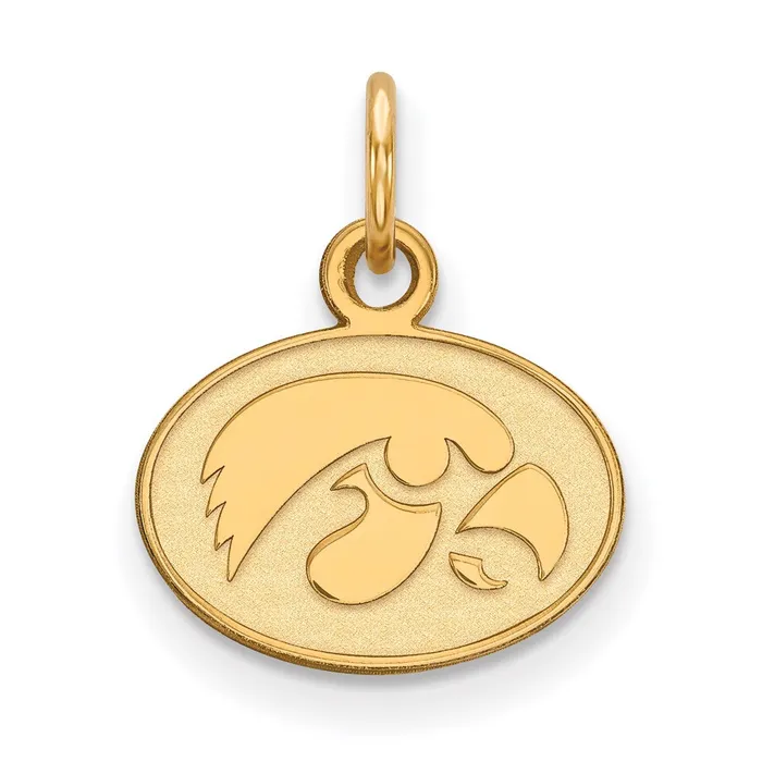 Necklaces 10K Yellow Gold University of Iowa XS Pendant TreasureFineJewelers Necklaces 10K Yellow Gold University of Iowa XS Pendant TreasureFineJewelers