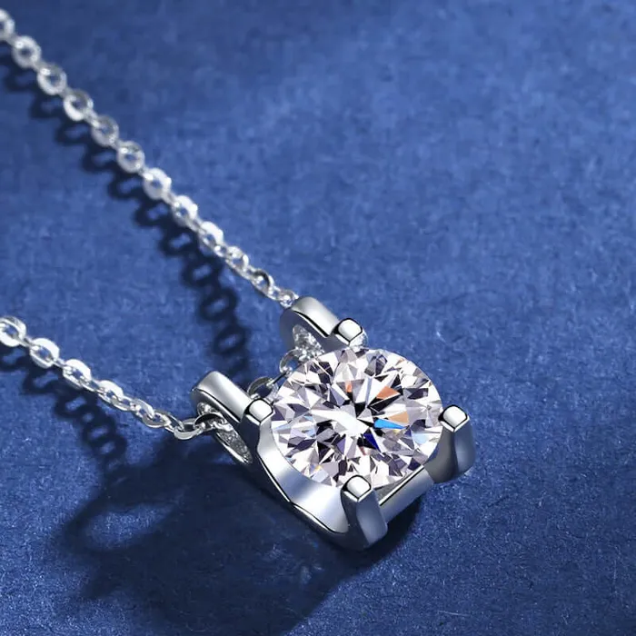 Necklaces Trendolla Jewelry Gemstone Pendant Bullhead Moissanite Necklace Pendant