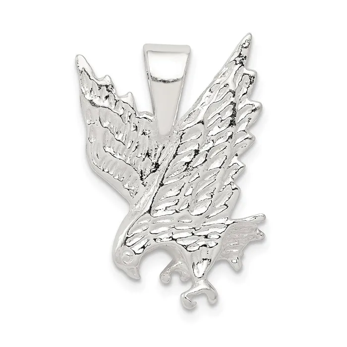 Sterling Silver Eagle Pendant TreasureFineJewelers Necklaces