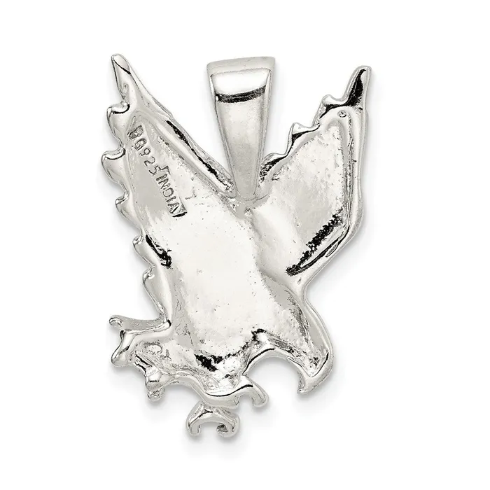 Sterling Silver Eagle Pendant TreasureFineJewelers Necklaces