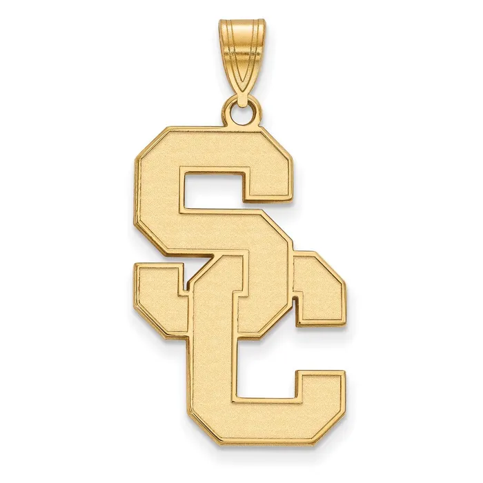 TreasureFineJewelers Necklaces 10k Gold University of Southern California XL Pendant TreasureFineJewelers Necklaces 10k Gold University of Southern California XL Pendant