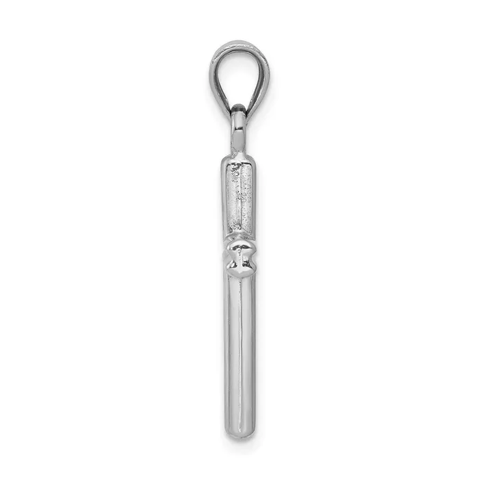 TreasureFineJewelers Necklaces 14k White Gold Cross Pendant
