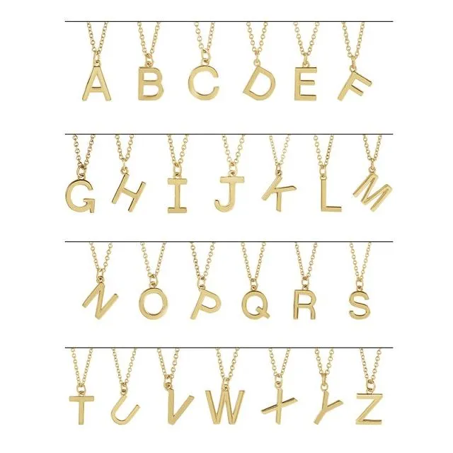 TreasureFineJewelers Sterling Silver Initial J Dangle 18 Necklace Necklaces