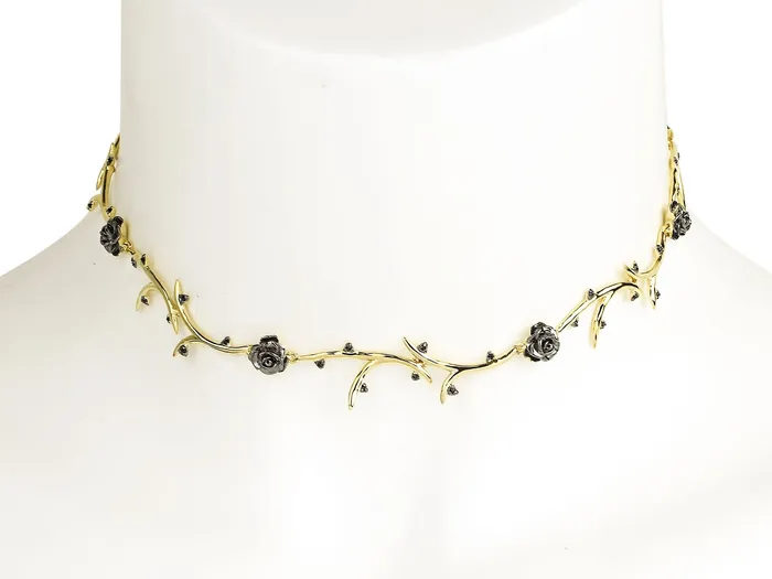 vendorunknown Necklaces ROMANCE CHOKER NECKLACE
