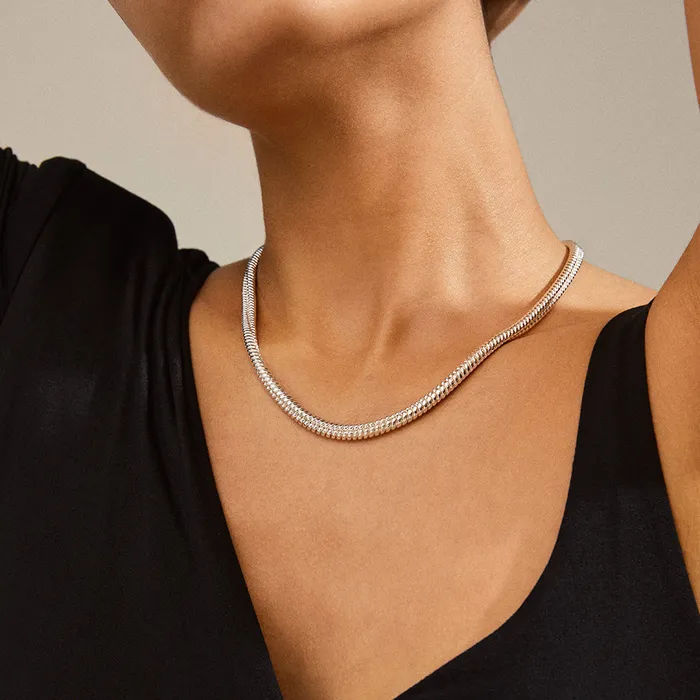 Belief Silver Plated Chain Pilgrim Necklaces