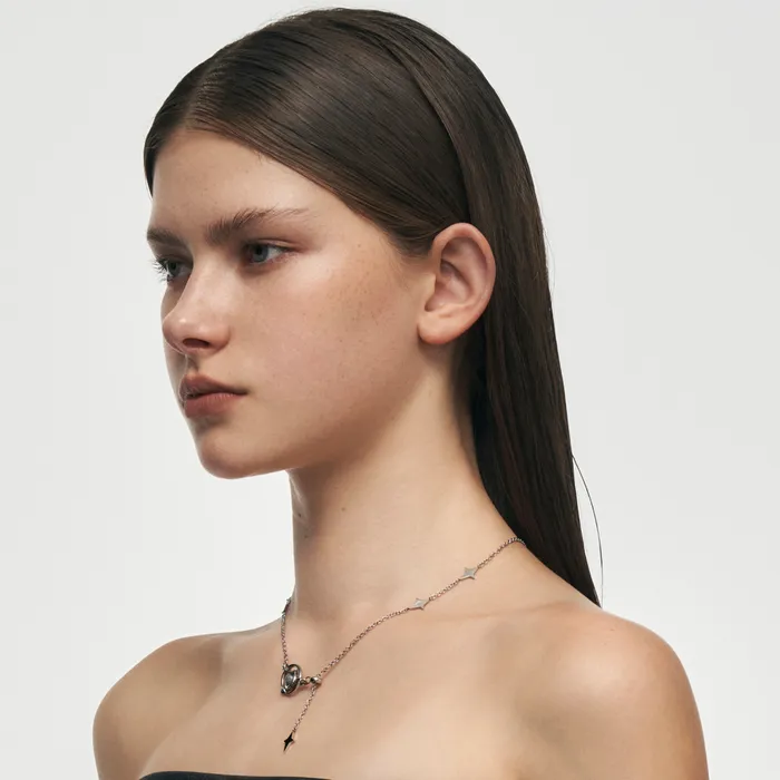 Necklaces Blackheadshop Planet Calling Orbiting Star Necklace Necklaces Blackheadshop Planet Calling Orbiting Star Necklace