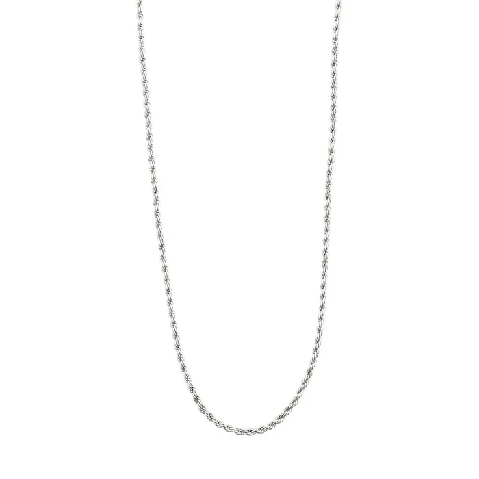 Pam Silver Plated Rope Chain Pilgrim Necklaces