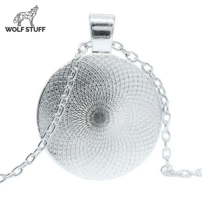 Wolf Stuff Necklaces Moon Wolf Necklace Glow in the Dark