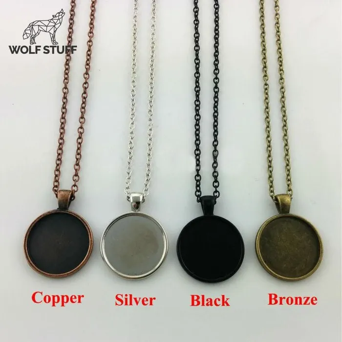 Wolf Stuff Necklaces Moon Wolf Necklace Glow in the Dark