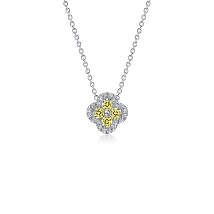 065 CTW Halo Necklace Lafonn Necklaces