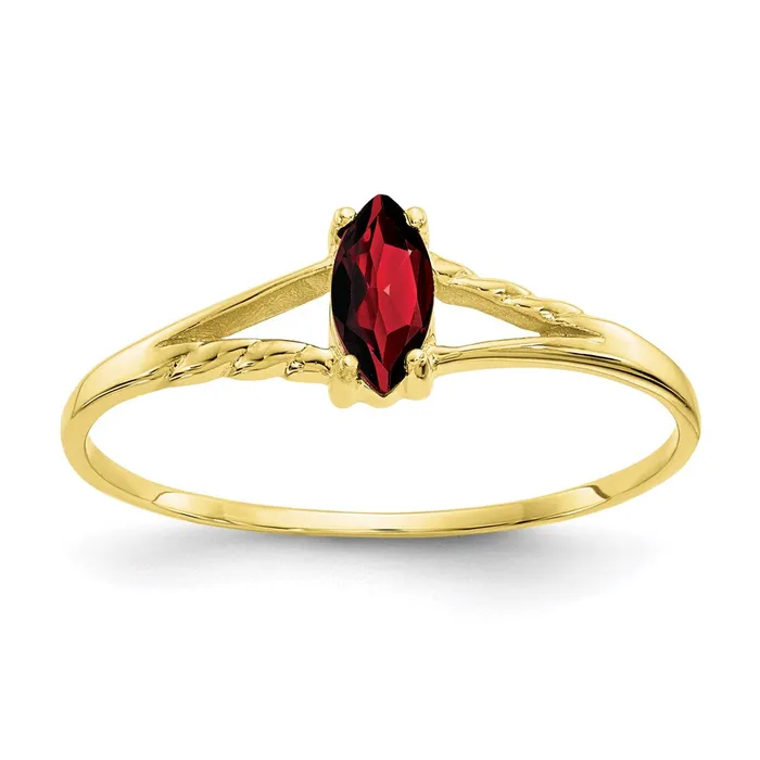 10k Polished Geniune Garnet Birthstone RingWBC10XBR178 WB Choice Jewelry Rings 10k Polished Geniune Garnet Birthstone RingWBC10XBR178 WB Choice Jewelry Rings