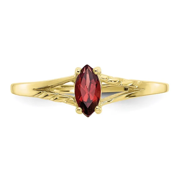 10k Polished Geniune Garnet Birthstone RingWBC10XBR178 WB Choice Jewelry Rings 10k Polished Geniune Garnet Birthstone RingWBC10XBR178 WB Choice Jewelry Rings