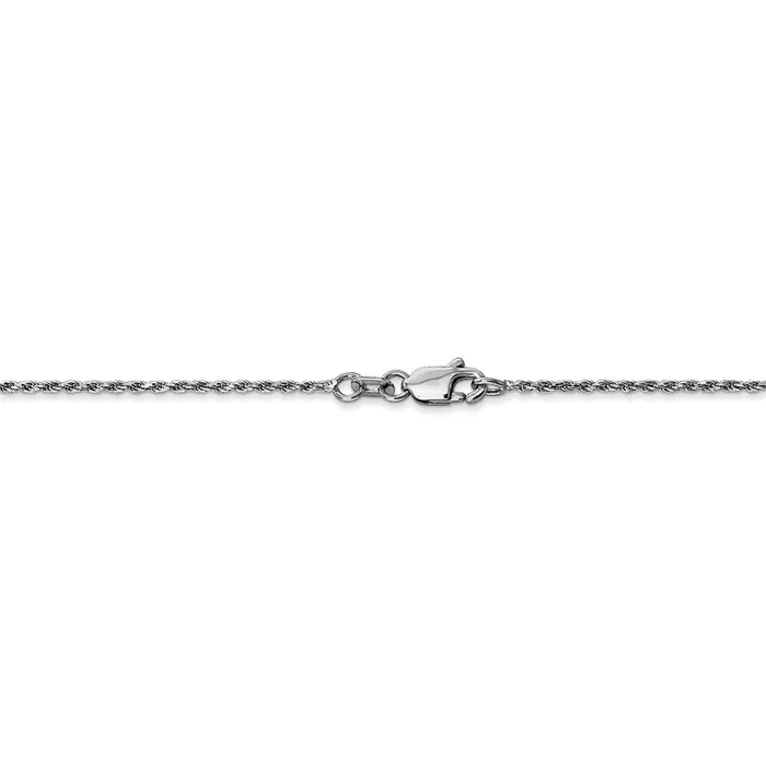 10k White Gold 115mm DC Machine Made Rope ChainWBC10W01018 WB Choice Jewelry Necklaces 10k White Gold 115mm DC Machine Made Rope ChainWBC10W01018 WB Choice Jewelry Necklaces