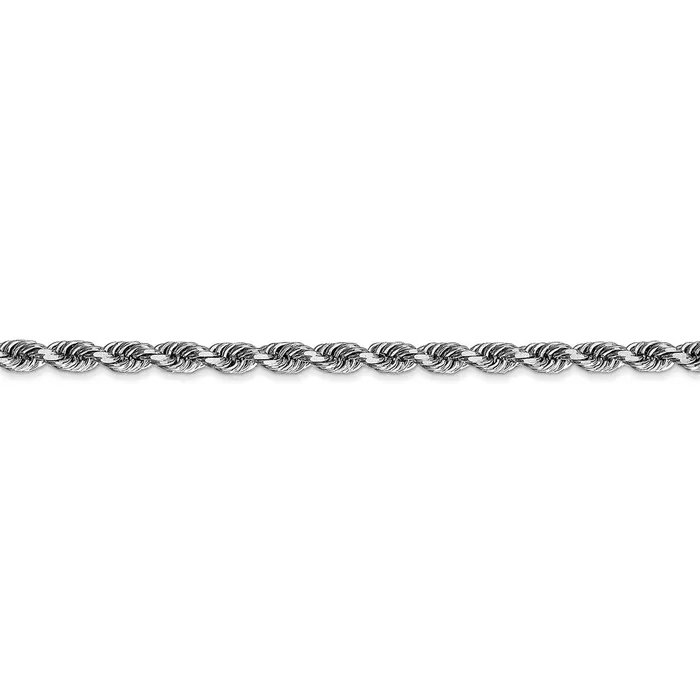 10k White Gold 335mm DC Quadruple Rope ChainWBC10WQT02520 WB Choice Jewelry Necklaces 10k White Gold 335mm DC Quadruple Rope ChainWBC10WQT02520 WB Choice Jewelry Necklaces
