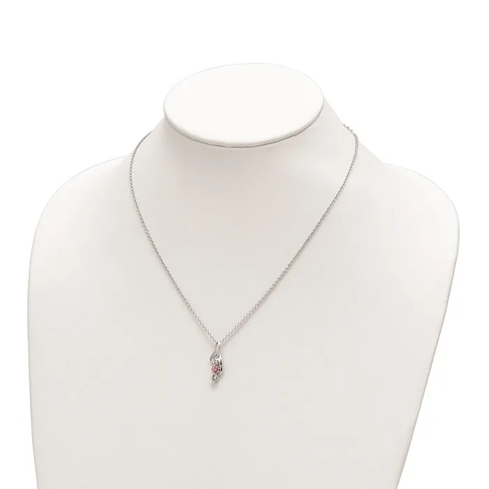 10kw Survivor Clear Pink Swarovski Topaz Jen w2in ext NecklaceWBC10SV238W16 WB Choice Jewelry Necklaces 10kw Survivor Clear Pink Swarovski Topaz Jen w2in ext NecklaceWBC10SV238W16 WB Choice Jewelry Necklaces