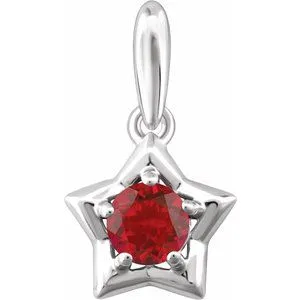 14K White 3 mm Round January Youth Star Birthstone Pendant653418602PSTWBC WB Choice Jewelry Necklaces 14K White 3 mm Round January Youth Star Birthstone Pendant653418602PSTWBC WB Choice Jewelry Necklaces