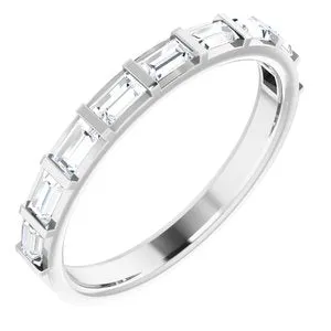 14K White 58 CTW Diamond Straight Baguette Anniversary Band123178604PSTWBC WB Choice Jewelry Rings 14K White 58 CTW Diamond Straight Baguette Anniversary Band123178604PSTWBC WB Choice Jewelry Rings