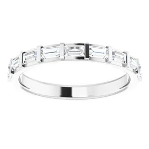 14K White 58 CTW Diamond Straight Baguette Anniversary Band123178604PSTWBC WB Choice Jewelry Rings 14K White 58 CTW Diamond Straight Baguette Anniversary Band123178604PSTWBC WB Choice Jewelry Rings