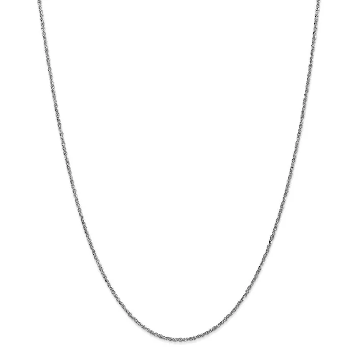 14K White Gold 17mm Ropa ChainWBCWRPA02822 WB Choice Jewelry Necklaces