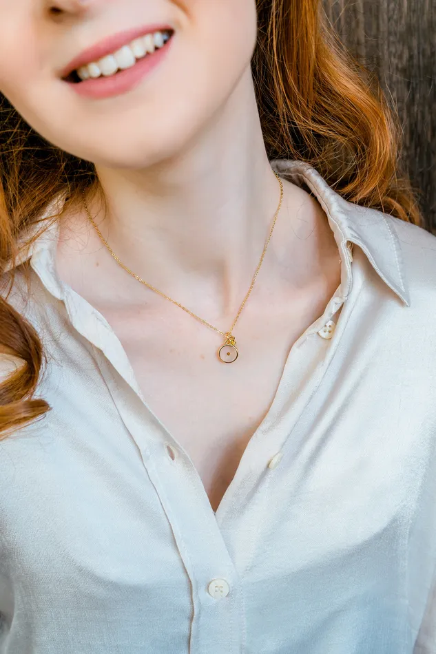 Dainty Cross Sterling Silver Necklace faithbraceletco Necklaces