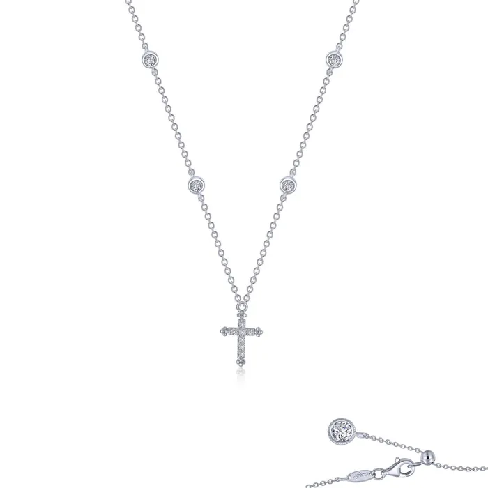 Necklaces 041 CTW Cross Necklace Lafonn