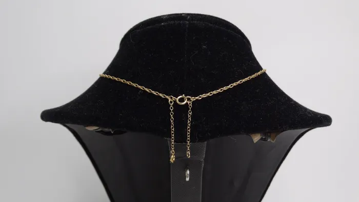 Necklaces Coin Solid Gold King Edward Vll Necklace Vintage by Misty