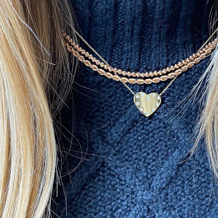 Necklaces Rolo Necklace Shylee Rose Jewelry