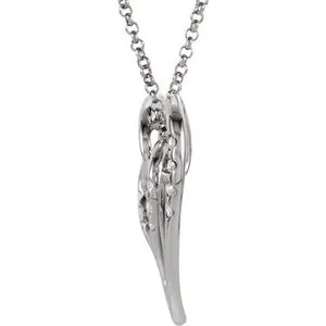 Necklaces WB Choice Jewelry 14K White 110 CTW Diamond Heart 18 Necklace63806301586PSTWBC Necklaces WB Choice Jewelry 14K White 110 CTW Diamond Heart 18 Necklace63806301586PSTWBC