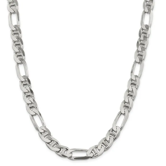Necklaces WB Choice Jewelry Sterling Silver 1065mm Figaro Anchor ChainWBCQAF30022 Necklaces WB Choice Jewelry Sterling Silver 1065mm Figaro Anchor ChainWBCQAF30022