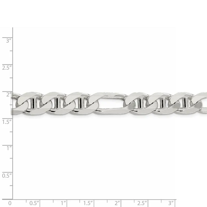 Necklaces WB Choice Jewelry Sterling Silver 1065mm Figaro Anchor ChainWBCQAF30022 Necklaces WB Choice Jewelry Sterling Silver 1065mm Figaro Anchor ChainWBCQAF30022