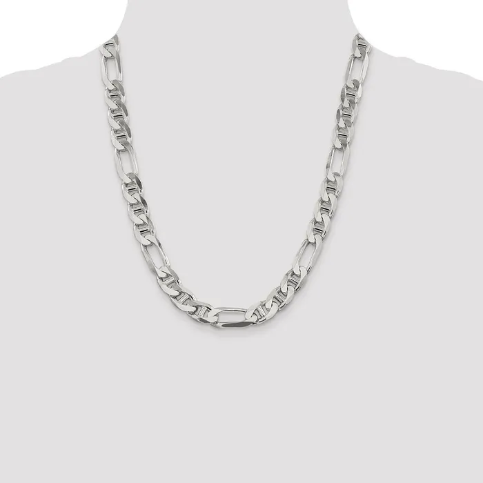 Necklaces WB Choice Jewelry Sterling Silver 1065mm Figaro Anchor ChainWBCQAF30022 Necklaces WB Choice Jewelry Sterling Silver 1065mm Figaro Anchor ChainWBCQAF30022