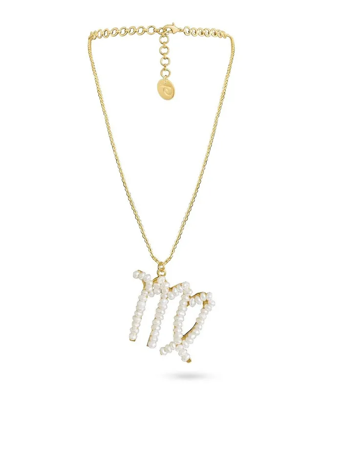 PRERTO ECOMMERCE PRIVATE LIMITED Necklaces Perle Zodiacali Charm Necklace