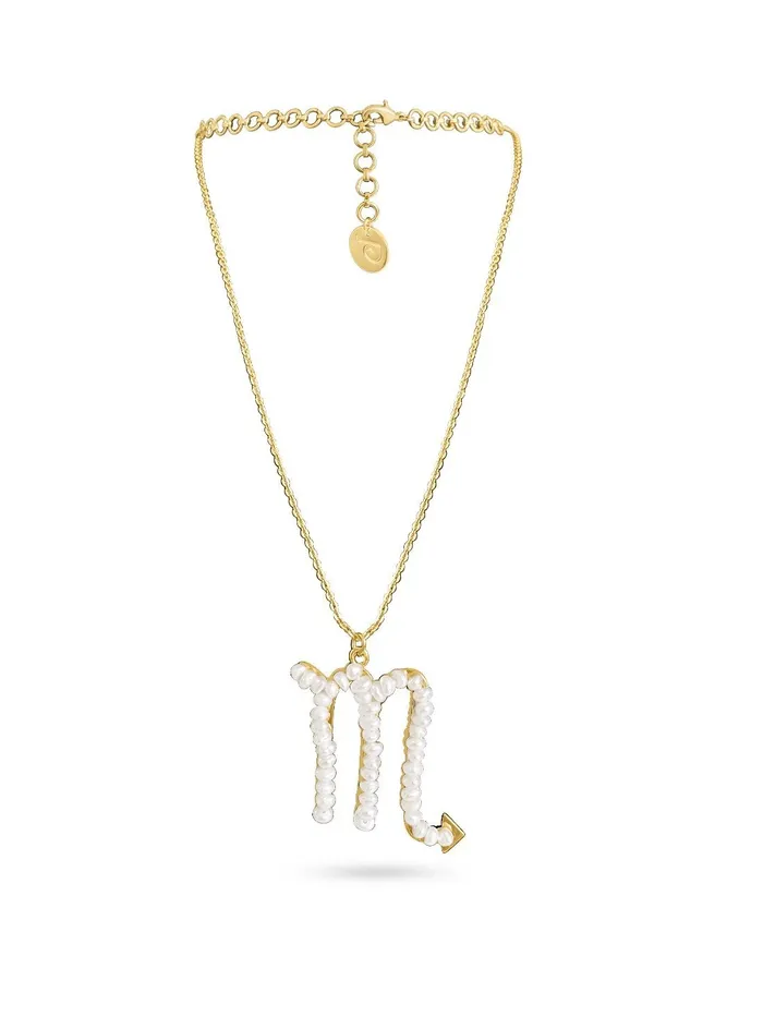 PRERTO ECOMMERCE PRIVATE LIMITED Necklaces Perle Zodiacali Charm Necklace