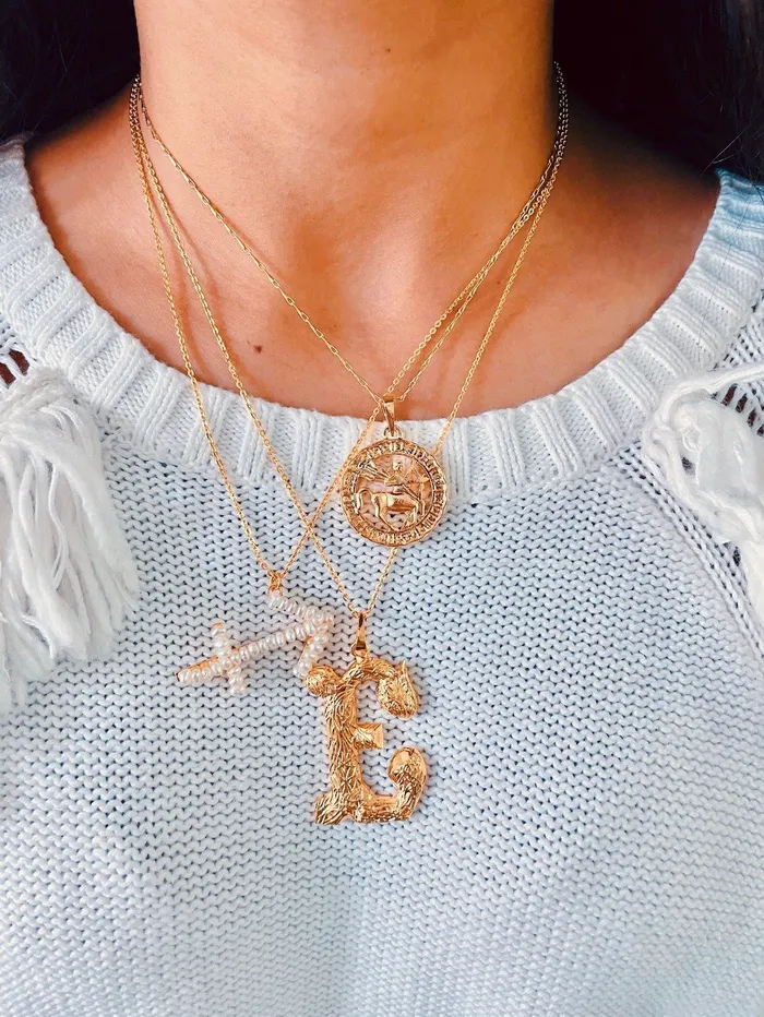 PRERTO ECOMMERCE PRIVATE LIMITED Necklaces Perle Zodiacali Charm Necklace