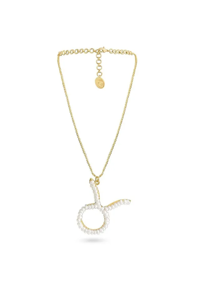 PRERTO ECOMMERCE PRIVATE LIMITED Necklaces Perle Zodiacali Charm Necklace